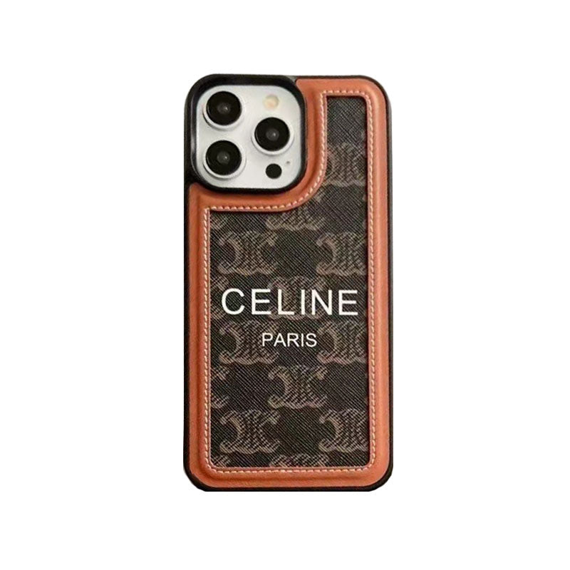 Fekete Celine iPhone tok pánt-SZ231124