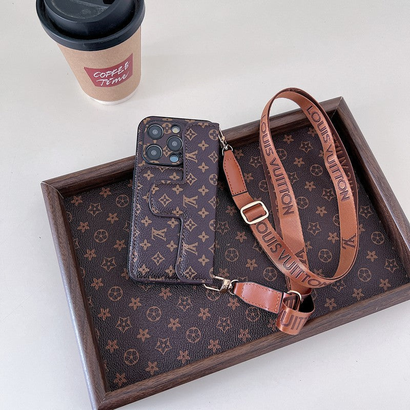 Lou Side Card Holder Crossbody Case iPhone