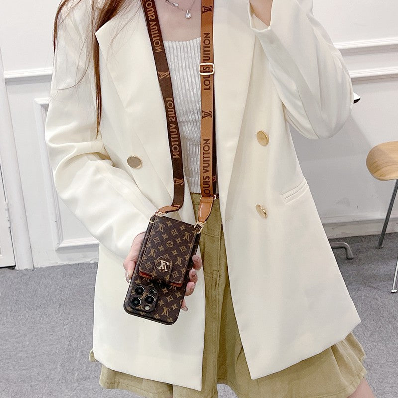 Lou Card Bag Crossbody Color Chain iPhone -sag