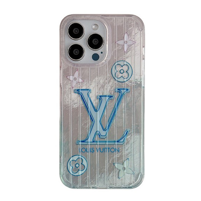 حالة لو Pink و Blue iPhone