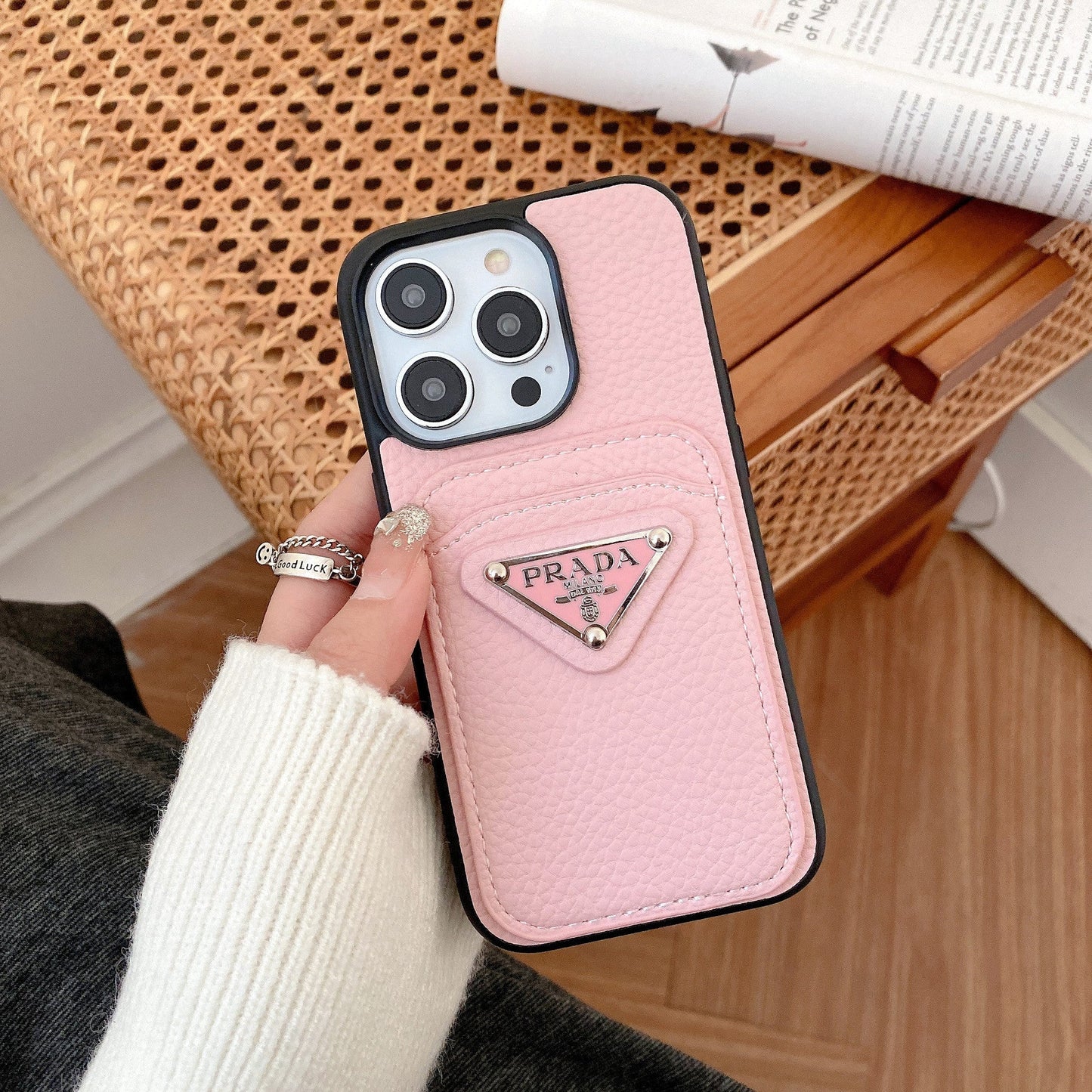 PRA kártya tartó színű iPhone tok