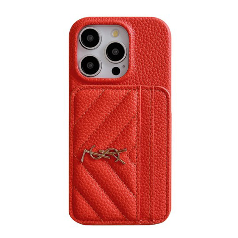 Saint Card Bag Leder iPhone Hülle