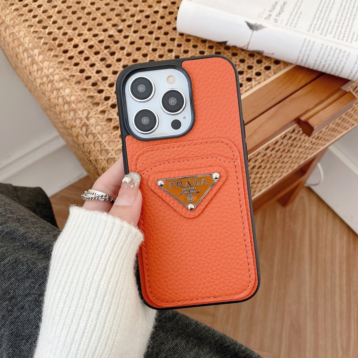 PRA CARD HOLDER COLAL IPHONE CASE