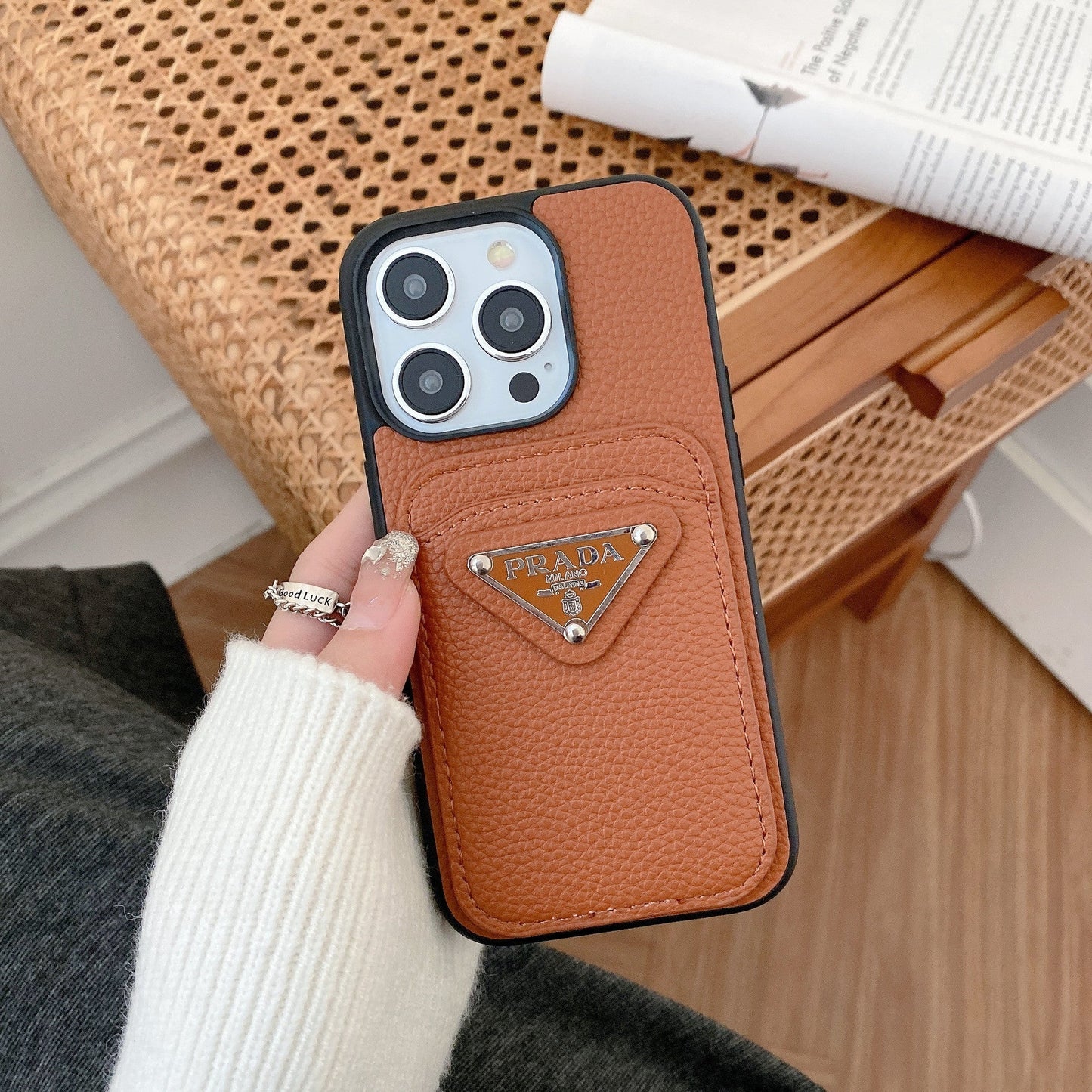 PRA CARD HOLDER COLAL IPHONE CASE
