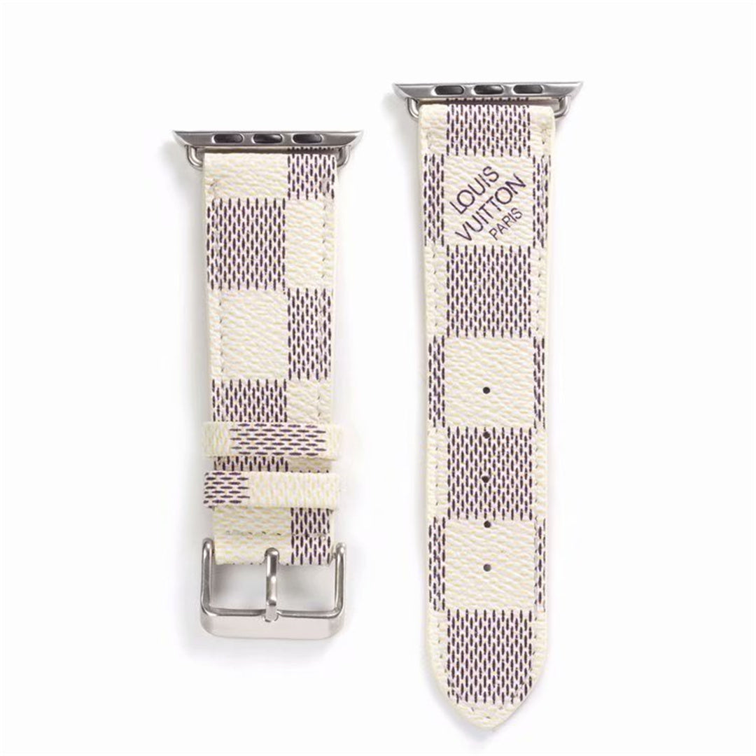 Klassisk brun luksuriøs stropp for Apple Watch -band