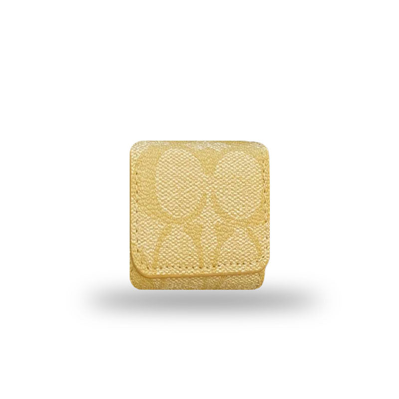 Luxus-Trainer Airpods Fälle Kaffee-yh240425