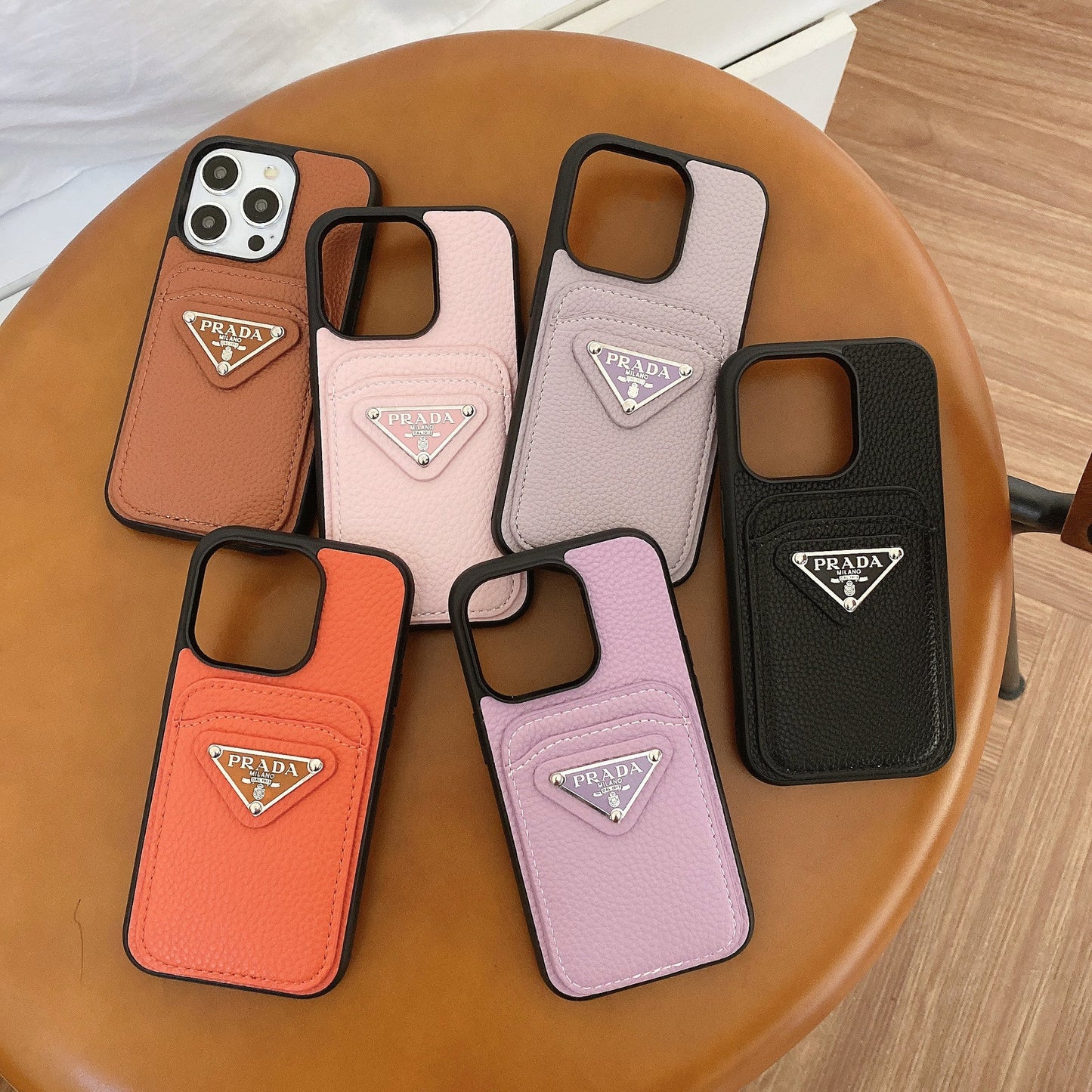 PRA kártya tartó színű iPhone tok