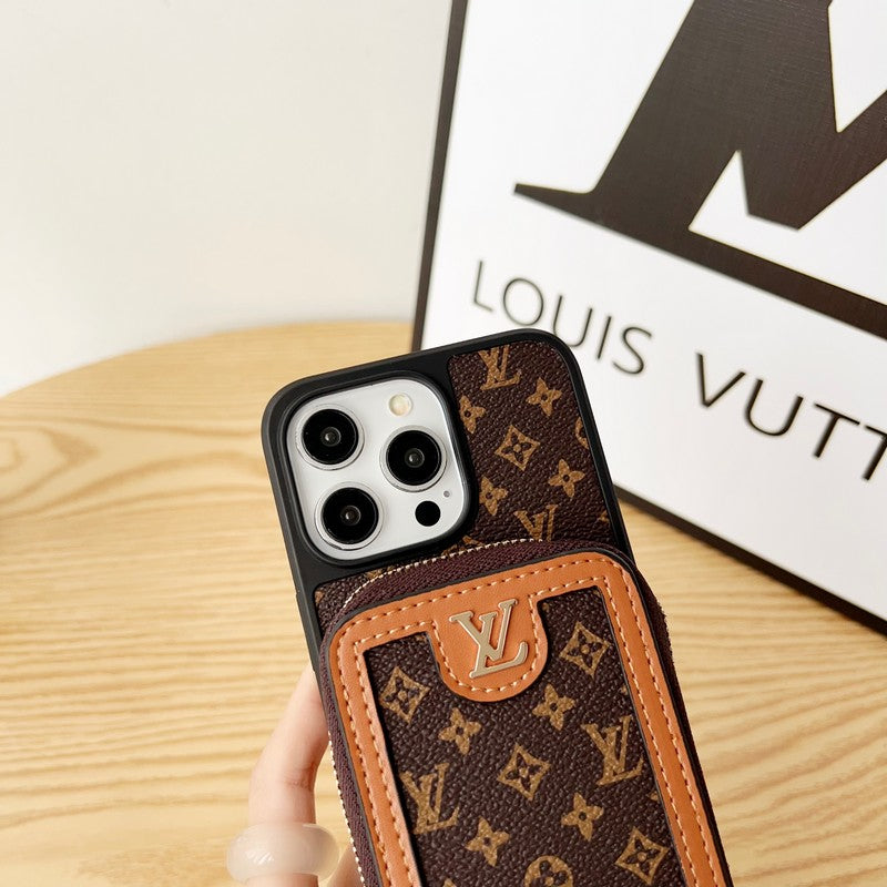 Custodia per iPhone del titolare della carta Lou GG