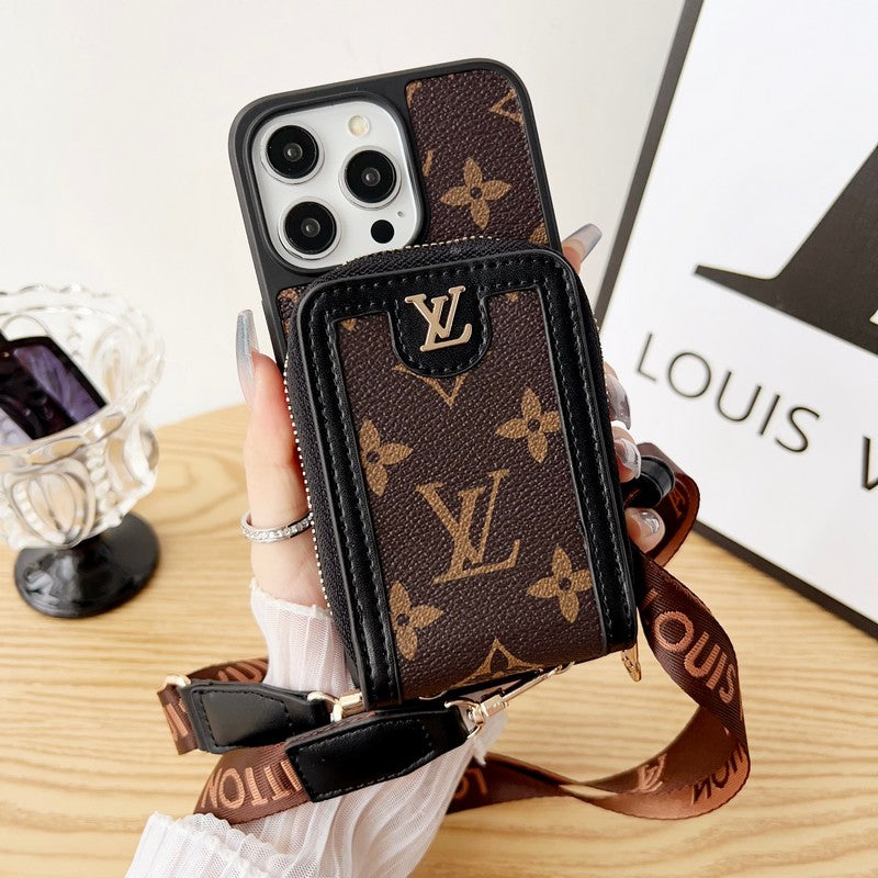 Custodia per iPhone del titolare della carta Lou GG