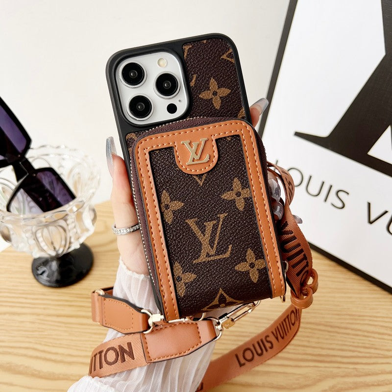 Custodia per iPhone del titolare della carta Lou GG
