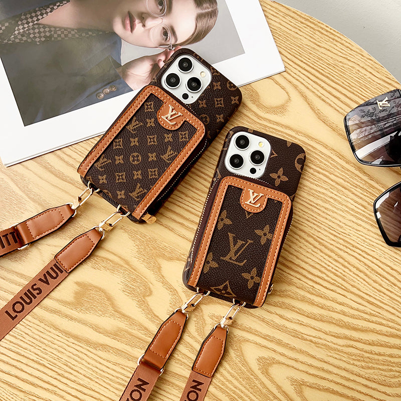 Lou GG kártya tartó lánc iPhone tok