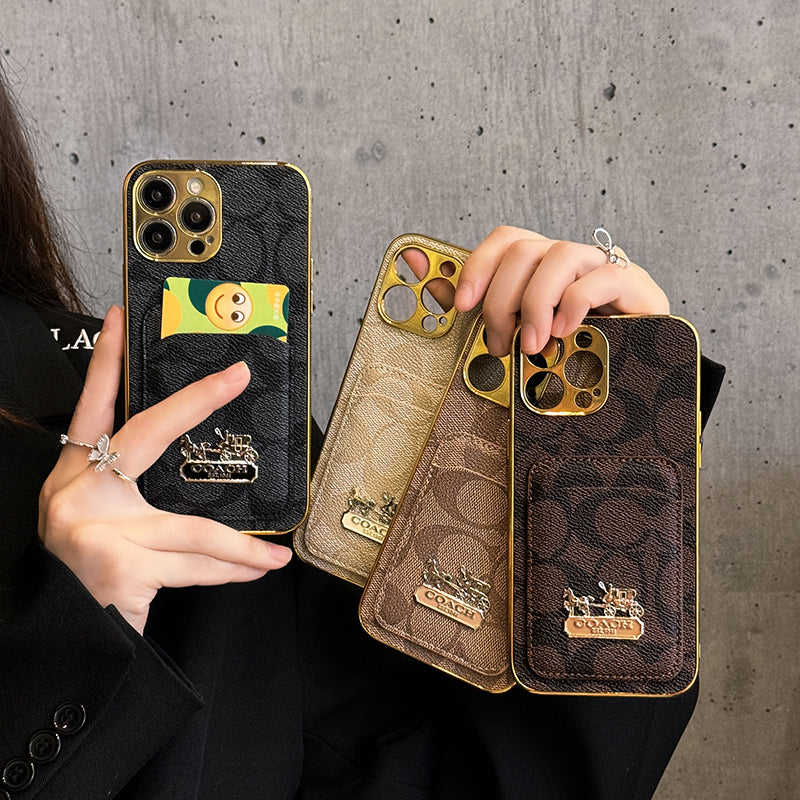 COA kártya táska bőr iPhone tok