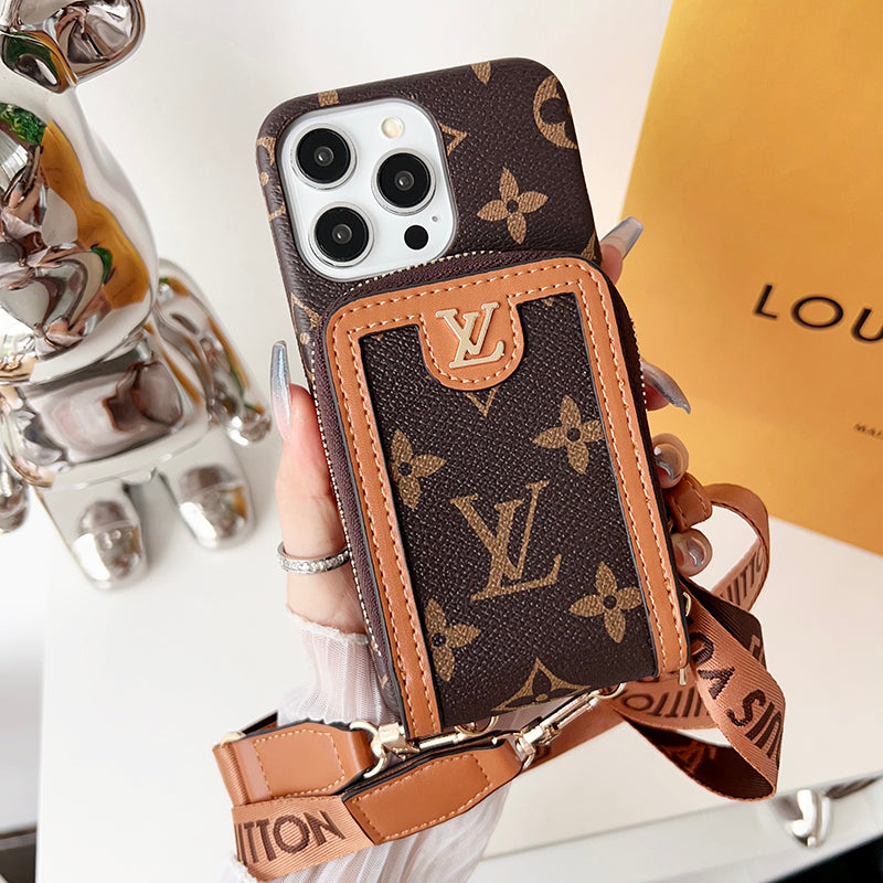 Lou GG kártya tartó lánc iPhone tok