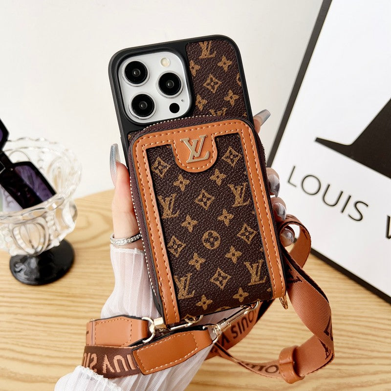 Custodia per iPhone del titolare della carta Lou GG
