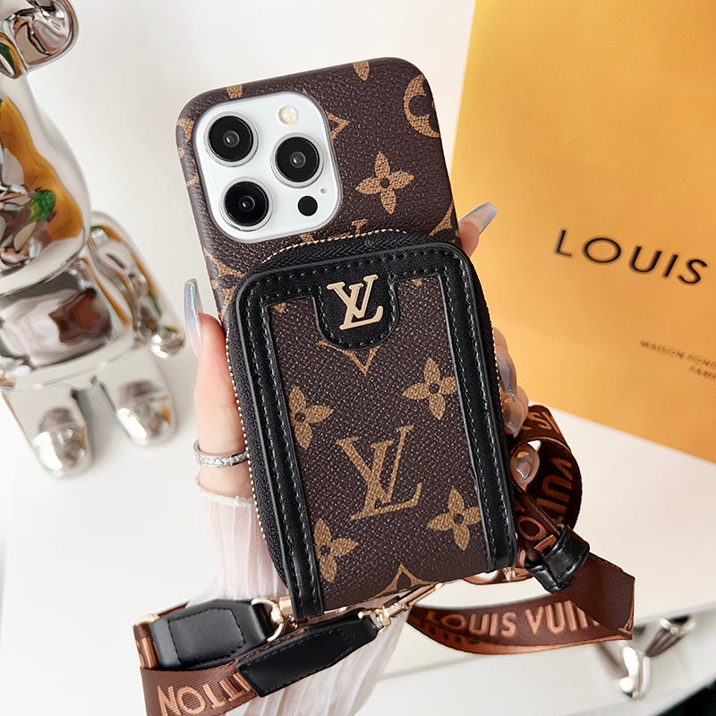 Lou GG kártya tartó lánc iPhone tok