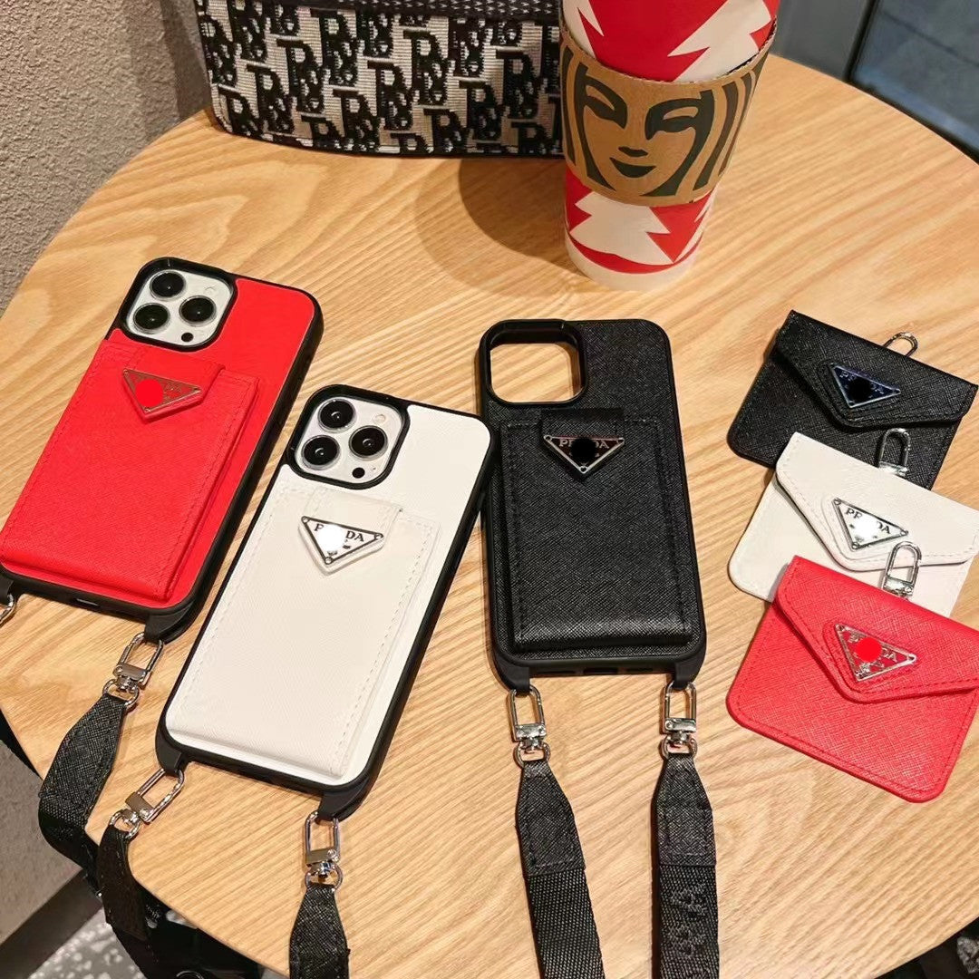 PRA bőrlánc iPhone tok
