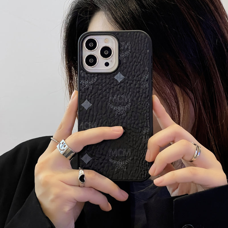 MCM iPhone tok Black-MCK240603