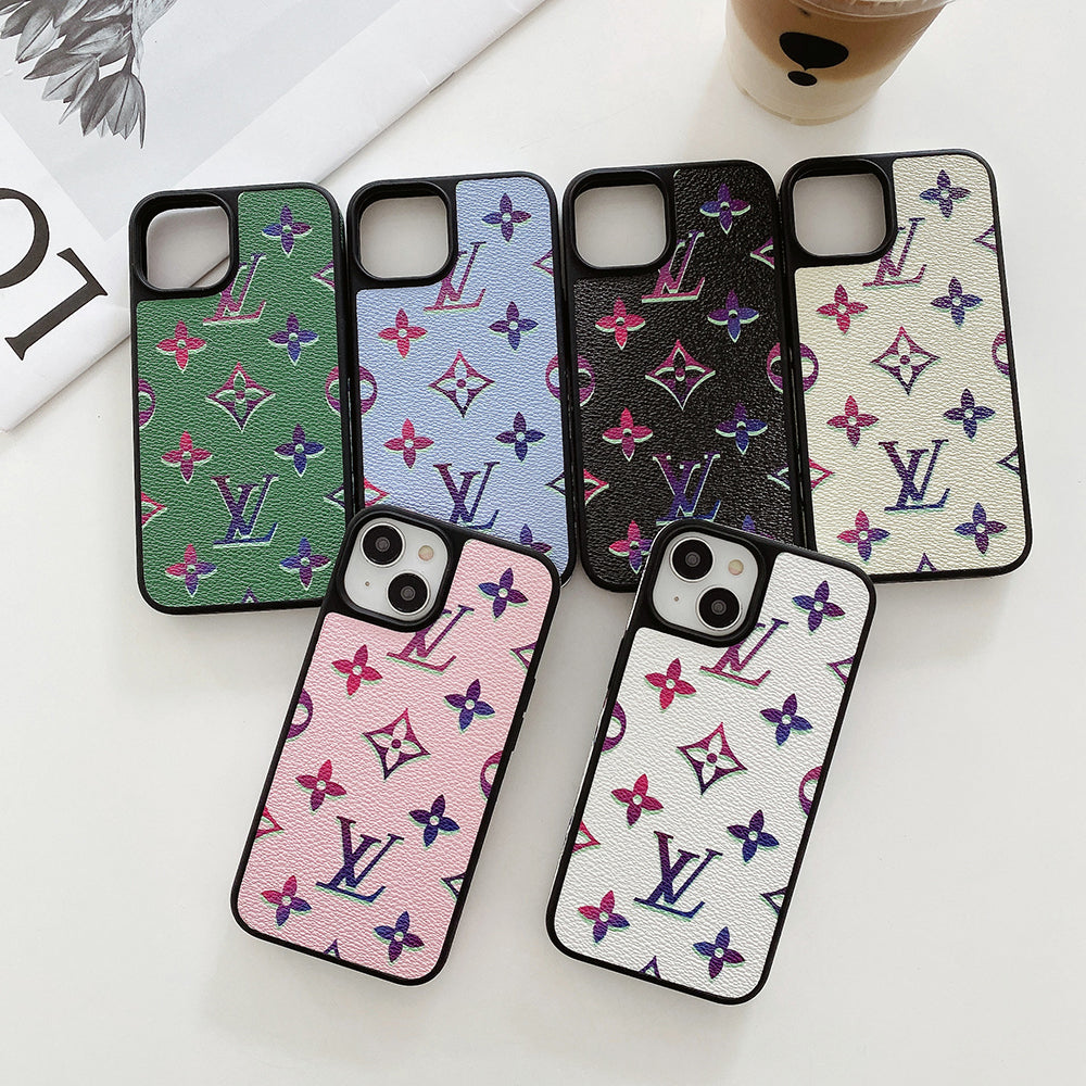 ルーカラーレザーiPhoneケース
