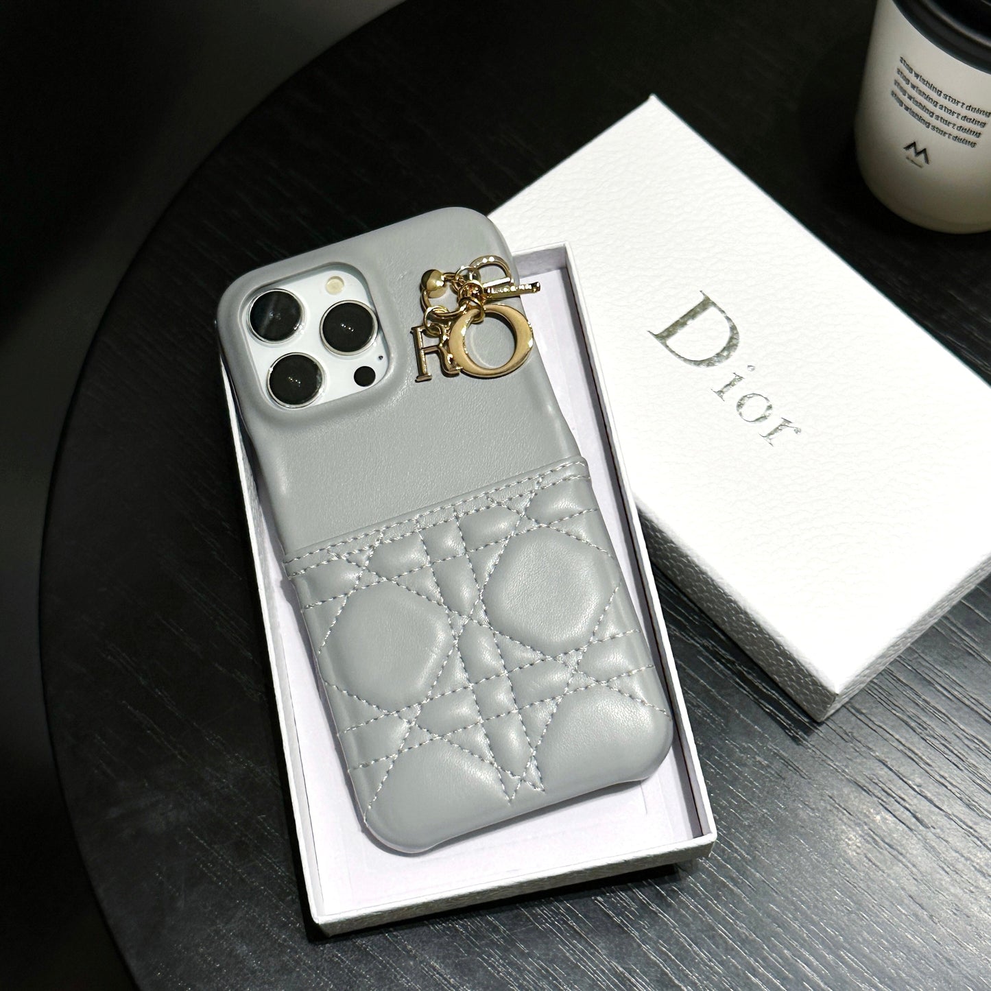 CD bőr iPhone tok