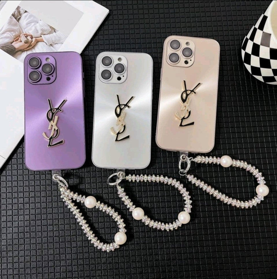 Y-S-L Shine x Mono iPhone z łańcuchem