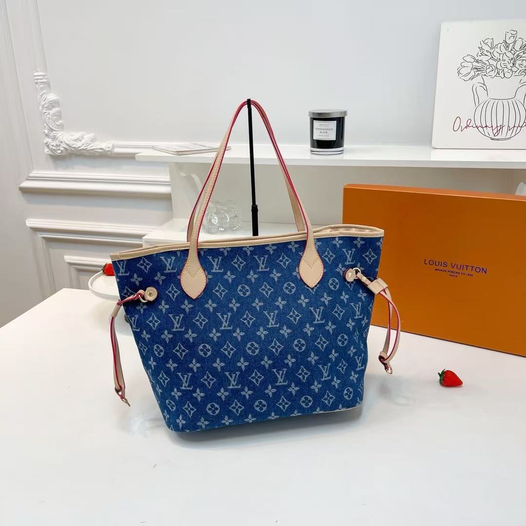 L luxurious Fashion Denim Bag