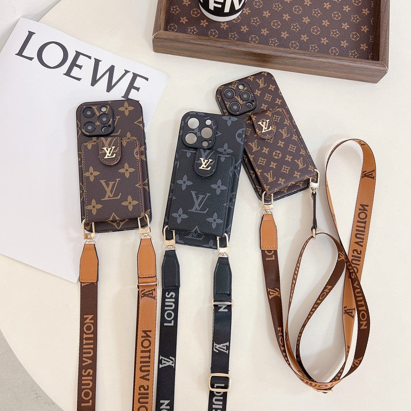Lou Card Bag Crossbody Color Chain iPhone -sag