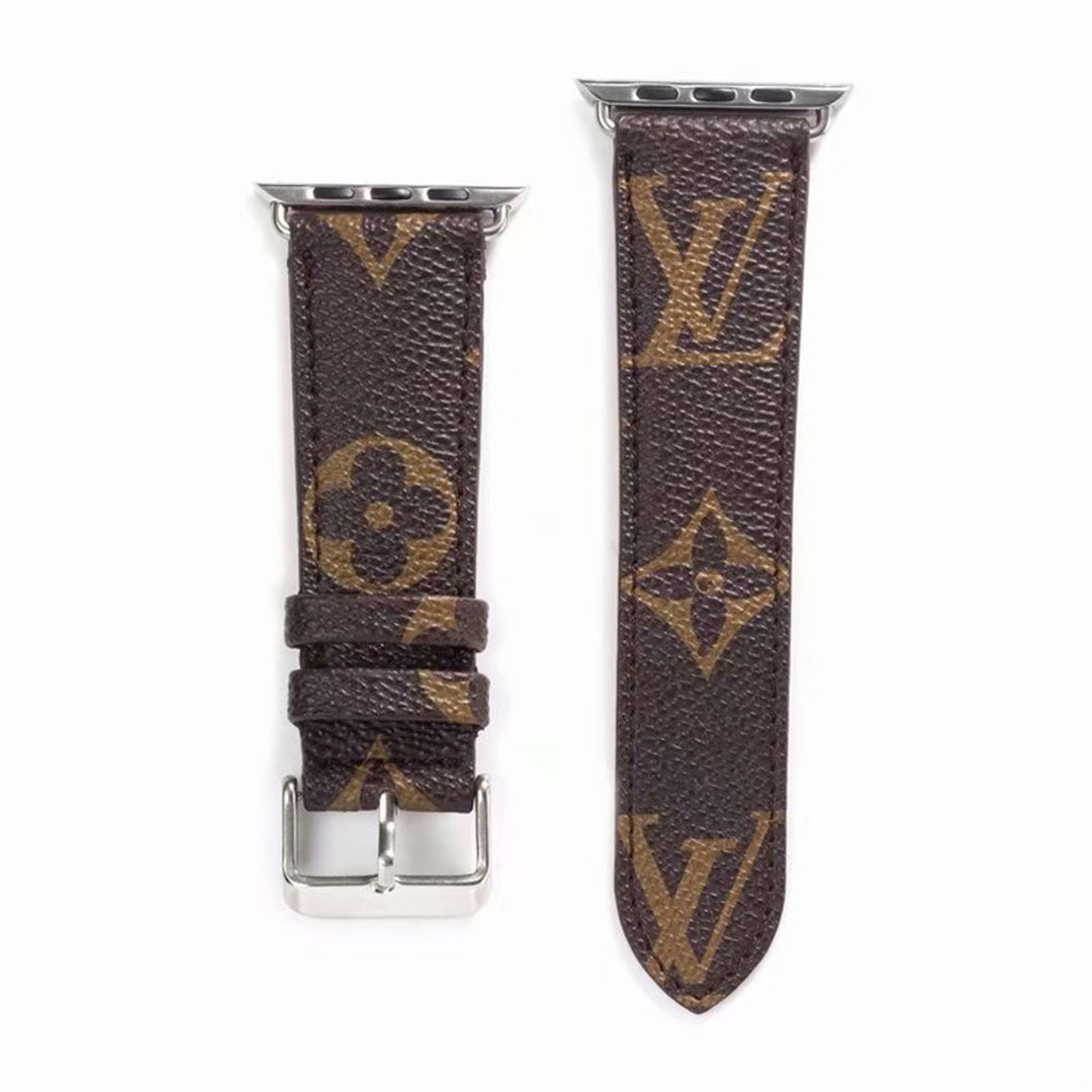 Klassisk brun luksuriøs stropp for Apple Watch -band