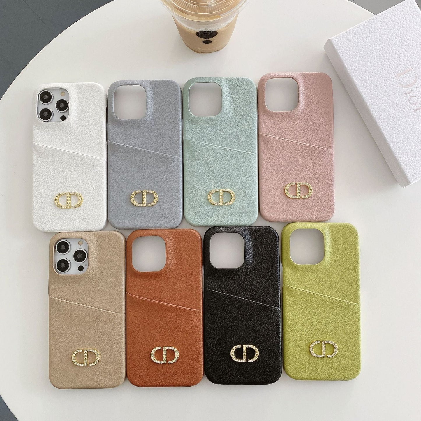 CD skórzana obudowa iPhone'a
