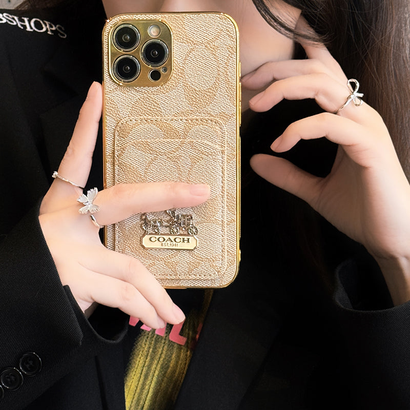 COA kártya táska bőr iPhone tok
