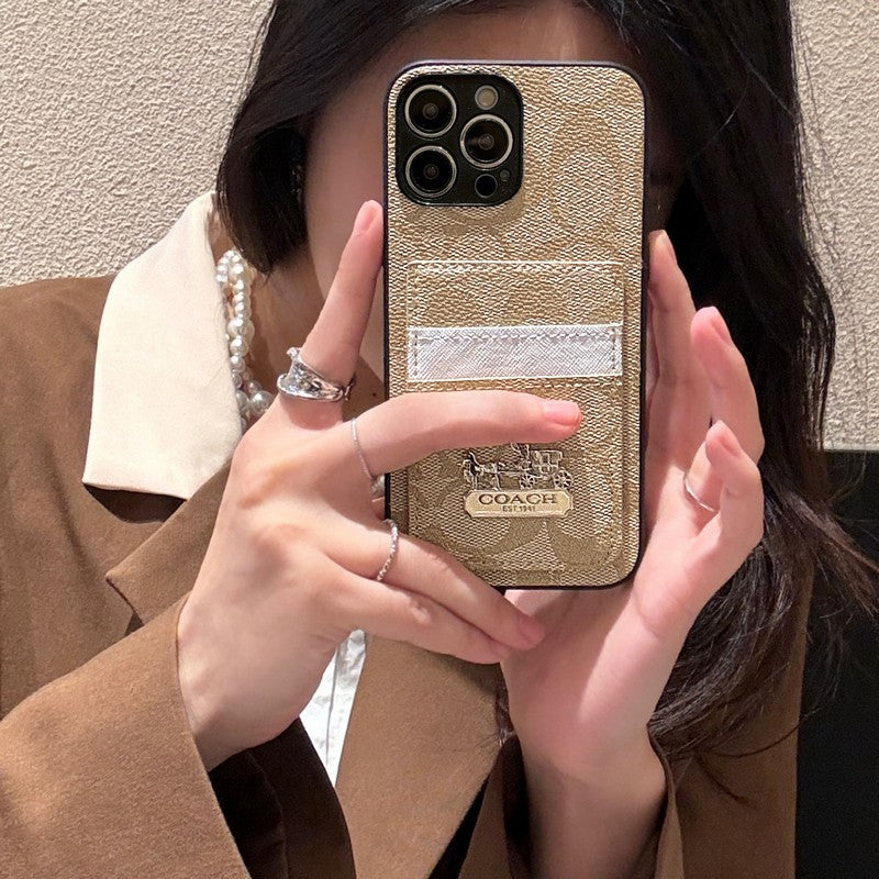 COA kártya táska bőr iPhone tok