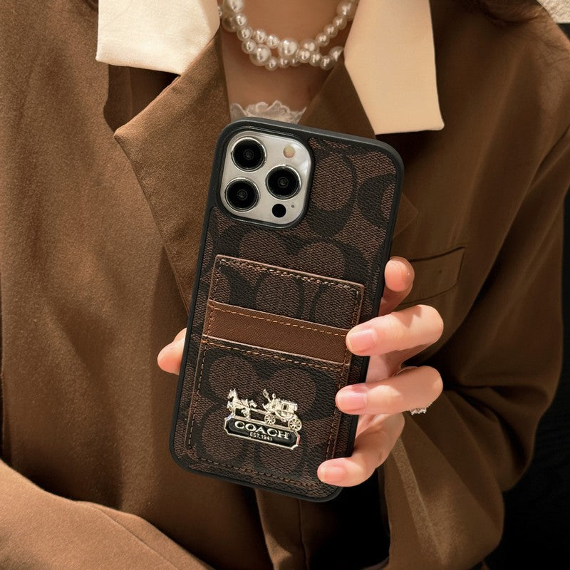 COA kártya táska bőr iPhone tok