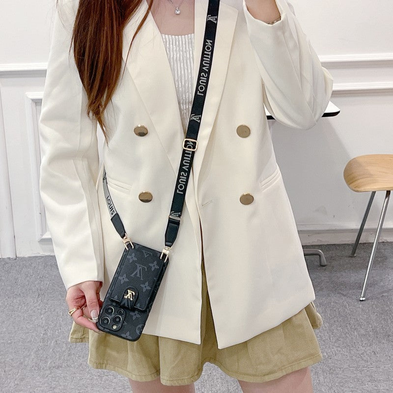 Lou Card Bag Crossbody Color Chain iPhone -sag