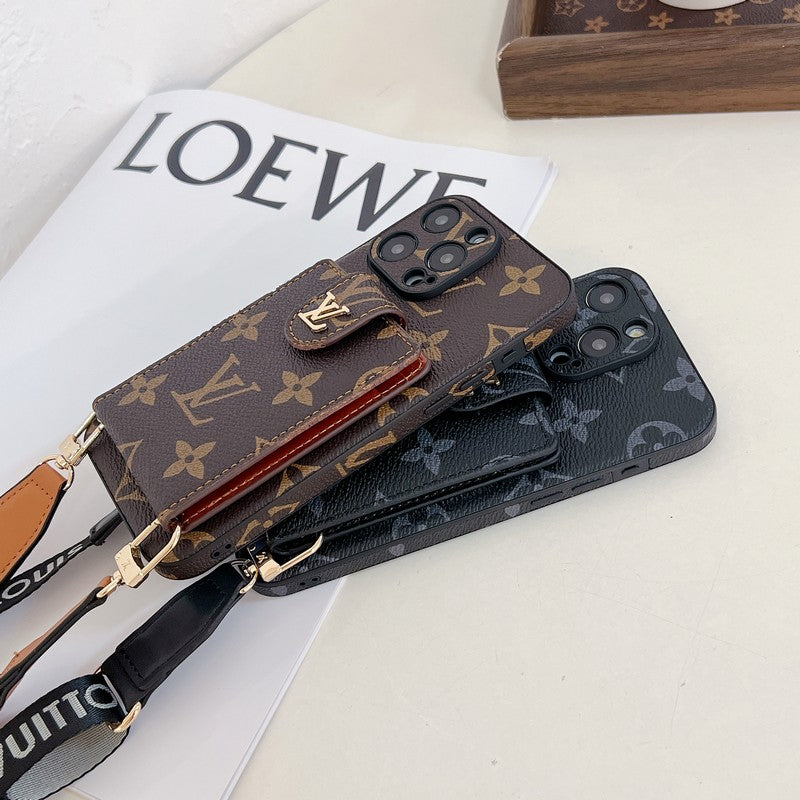 Lou Card Bag Crossbody Color Chain iPhone -sag