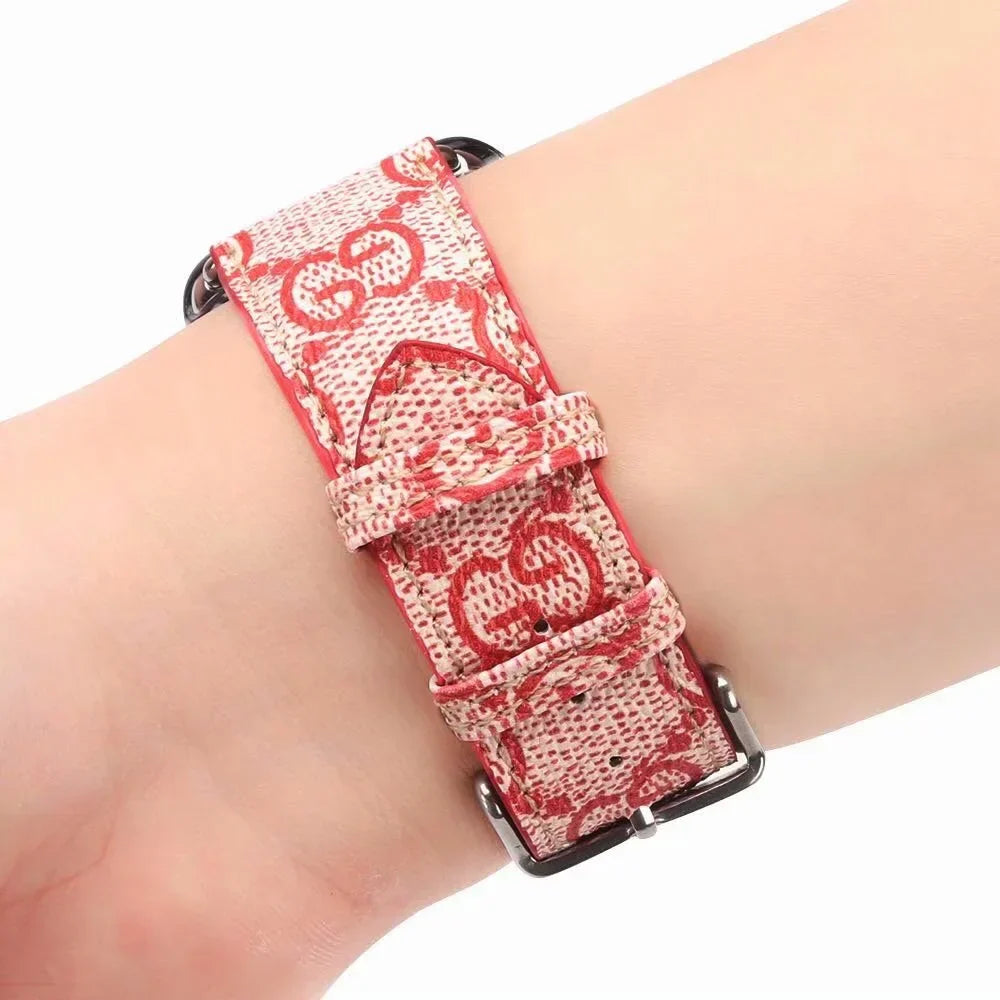 Høykvalitets skinn Apple Watch Band