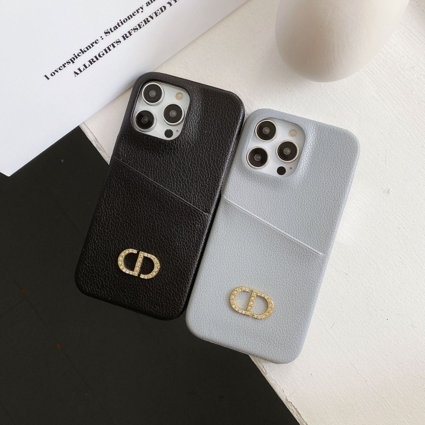 CD skórzana obudowa iPhone'a