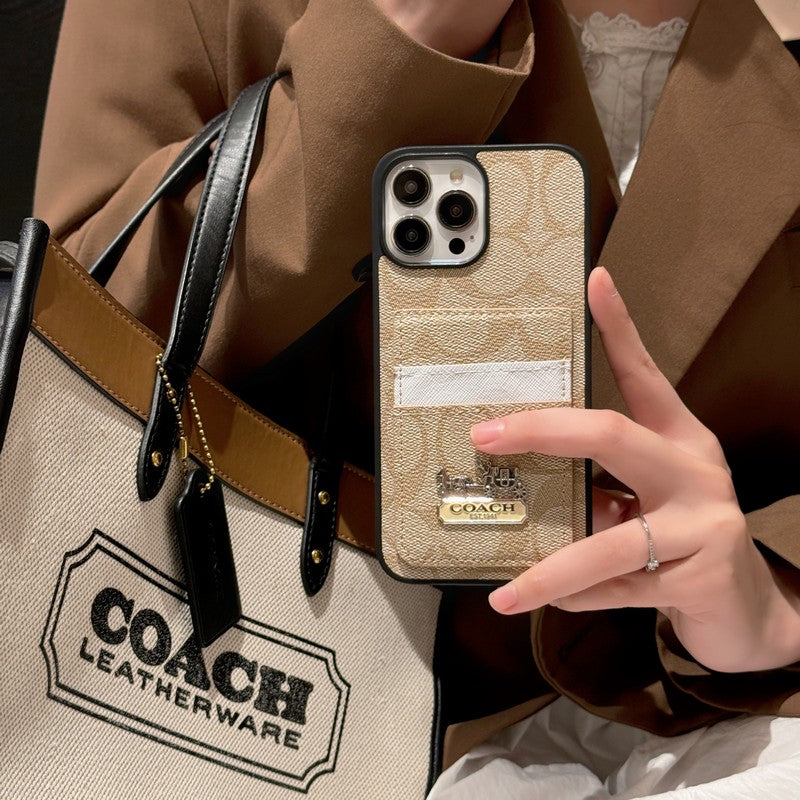 COA kártya táska bőr iPhone tok