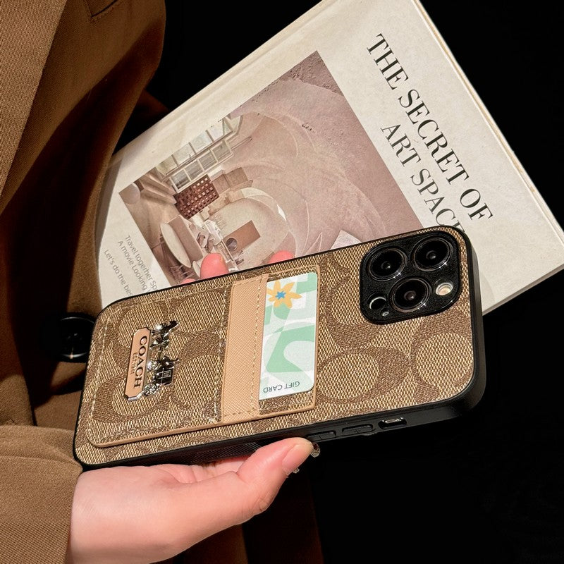 COA kártya táska bőr iPhone tok