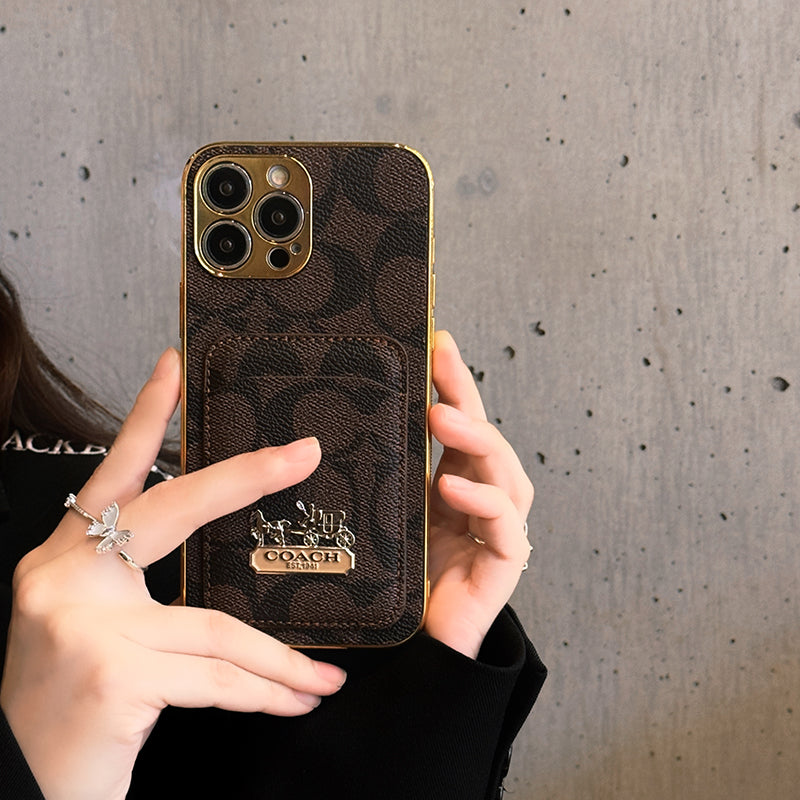 COA kártya táska bőr iPhone tok