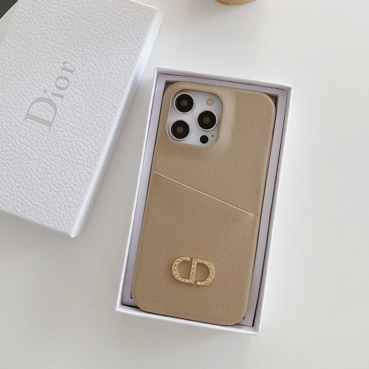 CD skórzana obudowa iPhone'a