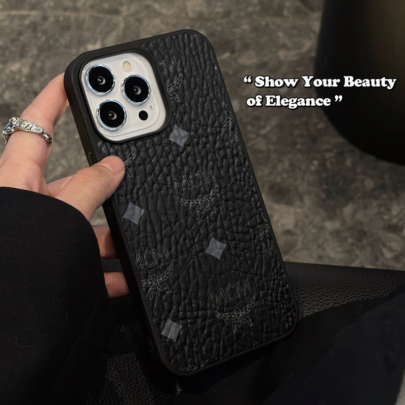 MCM iPhone tok Black-MCK240603