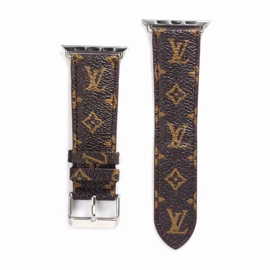 Klassisk brun luksuriøs stropp for Apple Watch -band