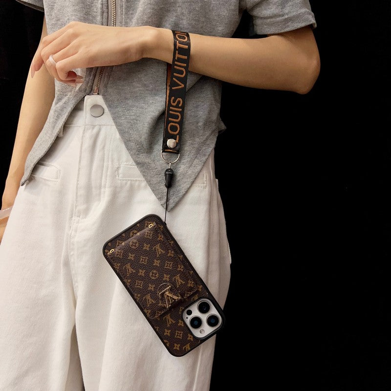 Lou Classic Color Crossbody iPhone 케이스