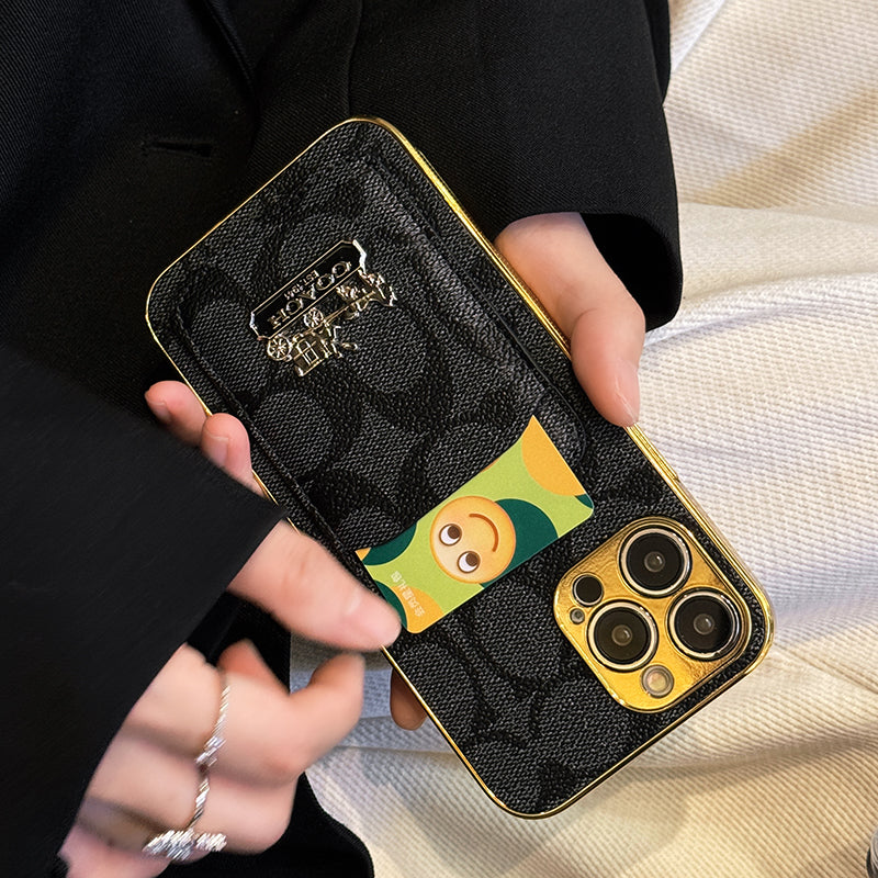 COA kártya táska bőr iPhone tok