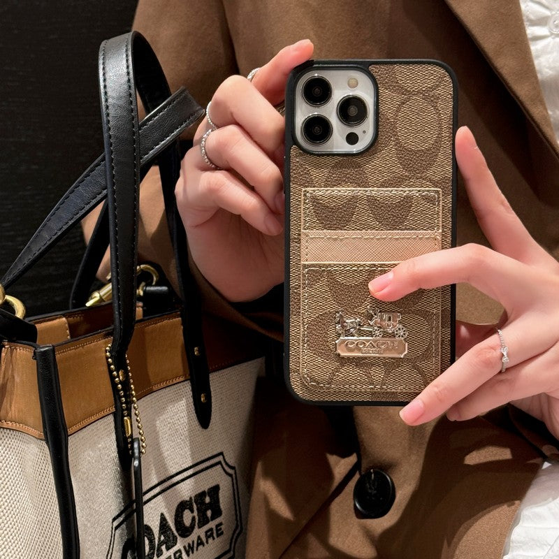 COA kártya táska bőr iPhone tok