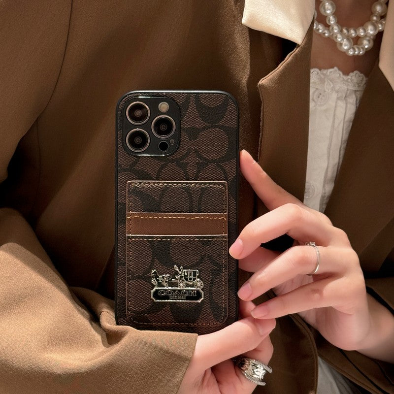 COA kártya táska bőr iPhone tok