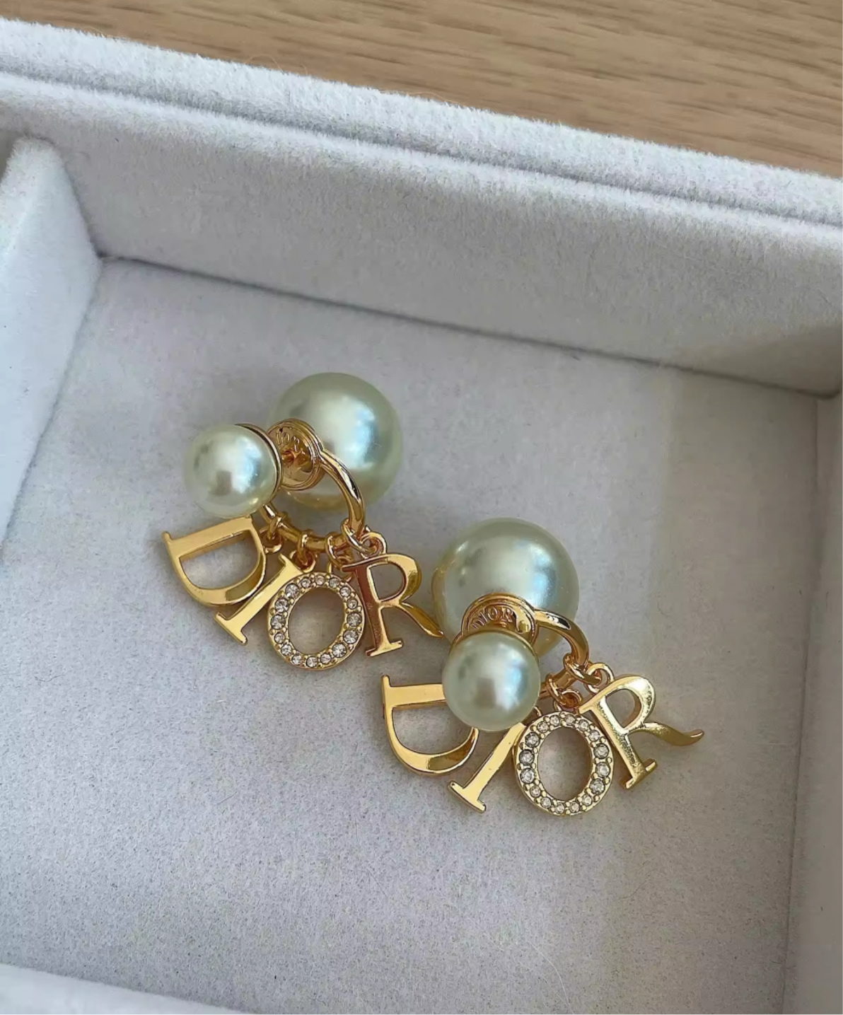 D! 0R Pearl Earring øreringer