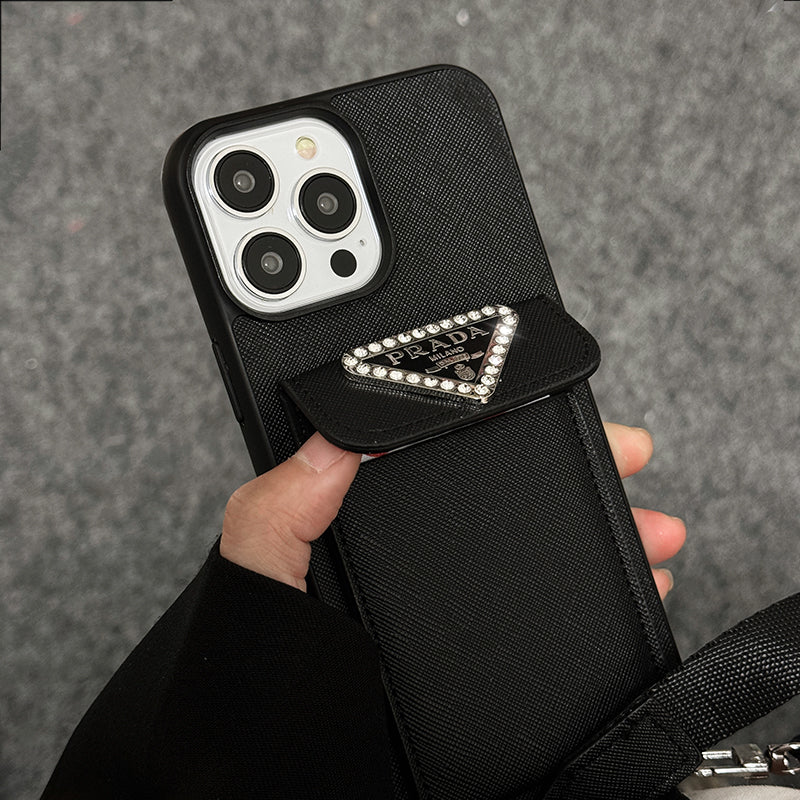 PRA Crossbody bőr iPhone tok