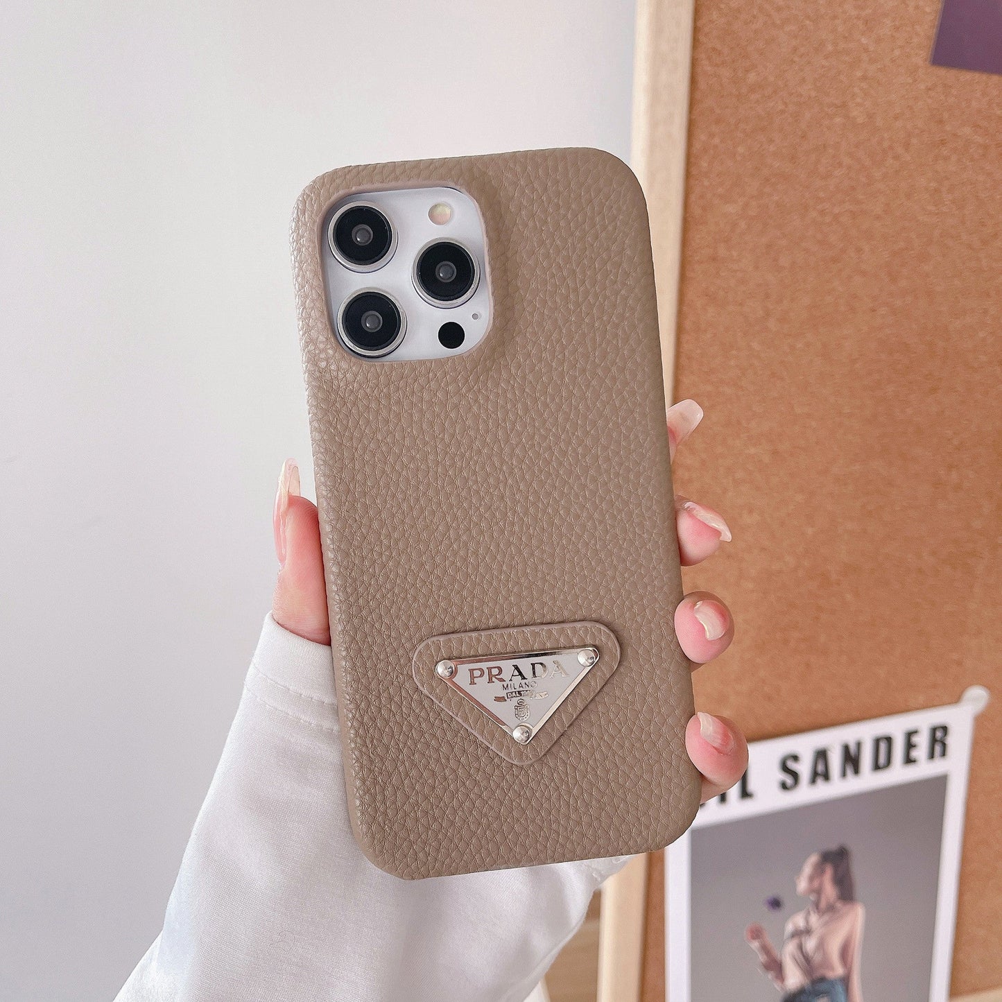 PRA bőr iPhone tok