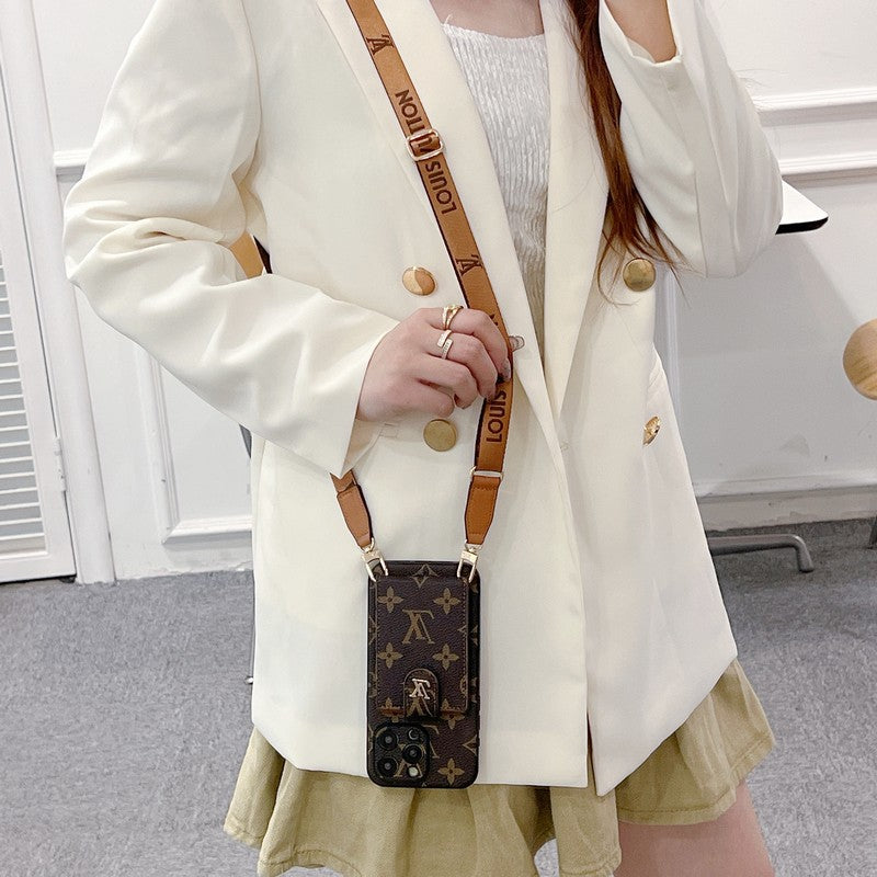 Lou Card Bag Crossbody Color Chain iPhone -sag
