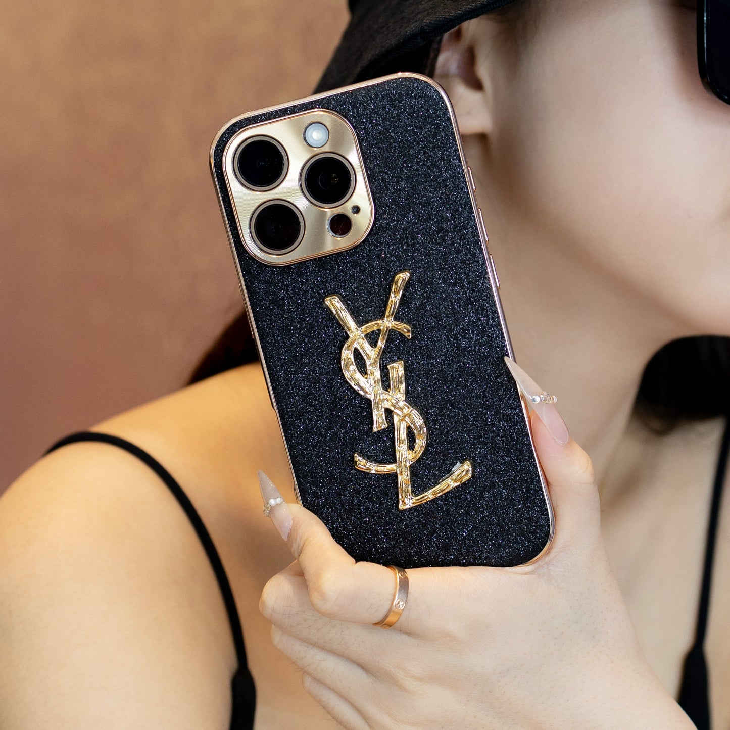 Y-s-l x Premium Shine-serie iPhone-sag